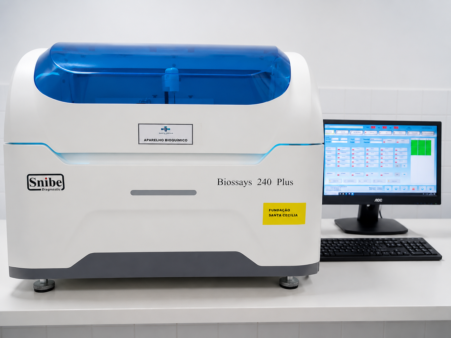 Analisador Bioquímico Automático Biossays 240 Plus